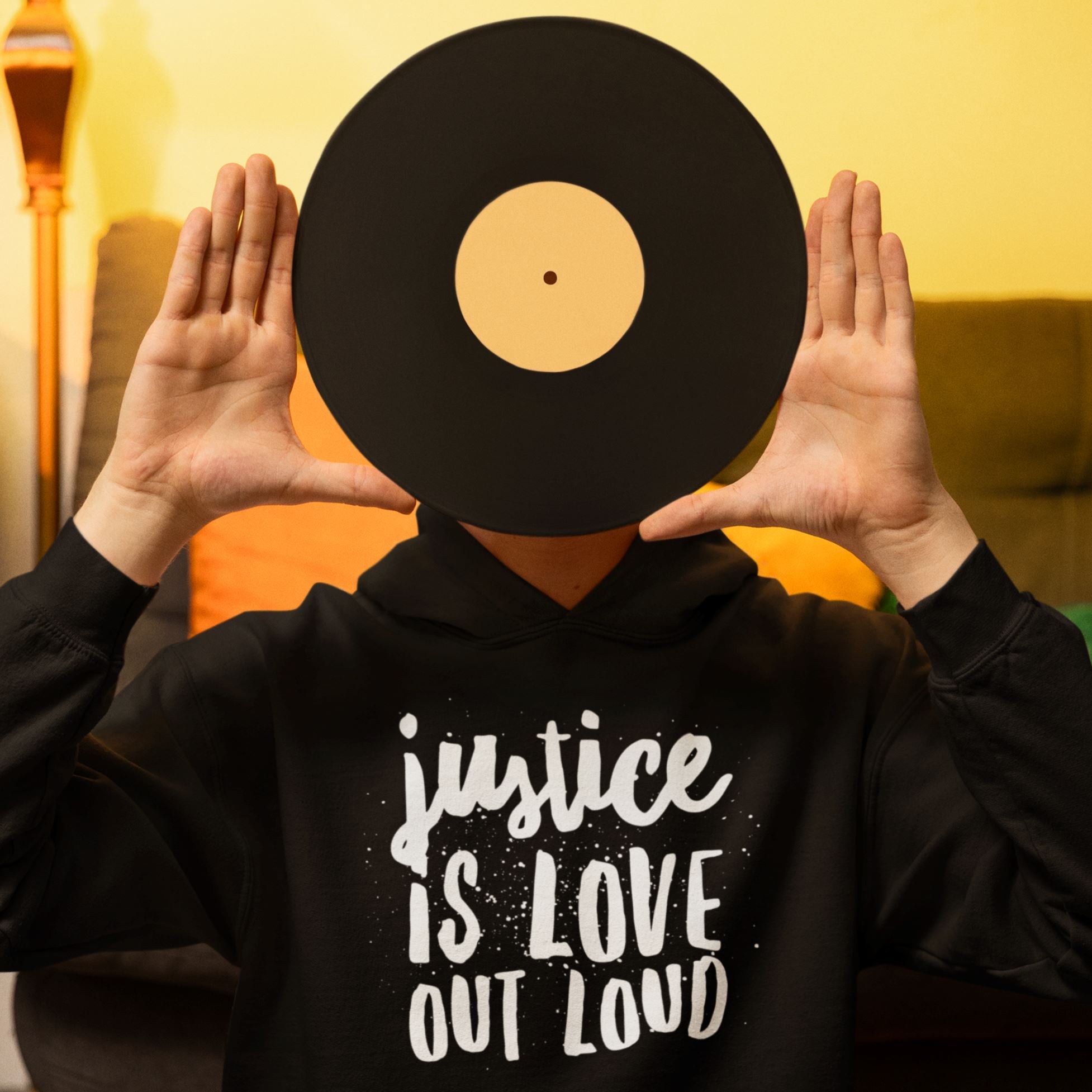 Justice Is Love Out Loud | Unisex Hoodie