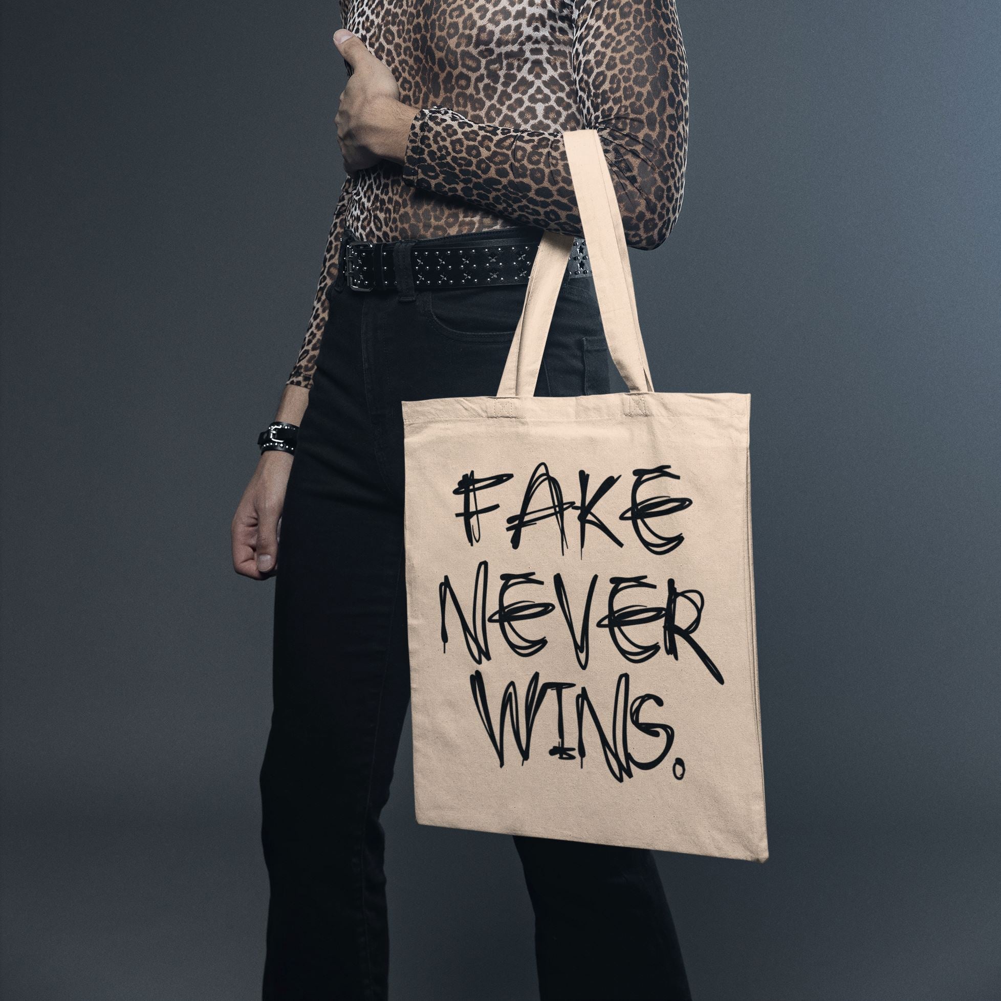 Fake Never Wins | Tote Bag