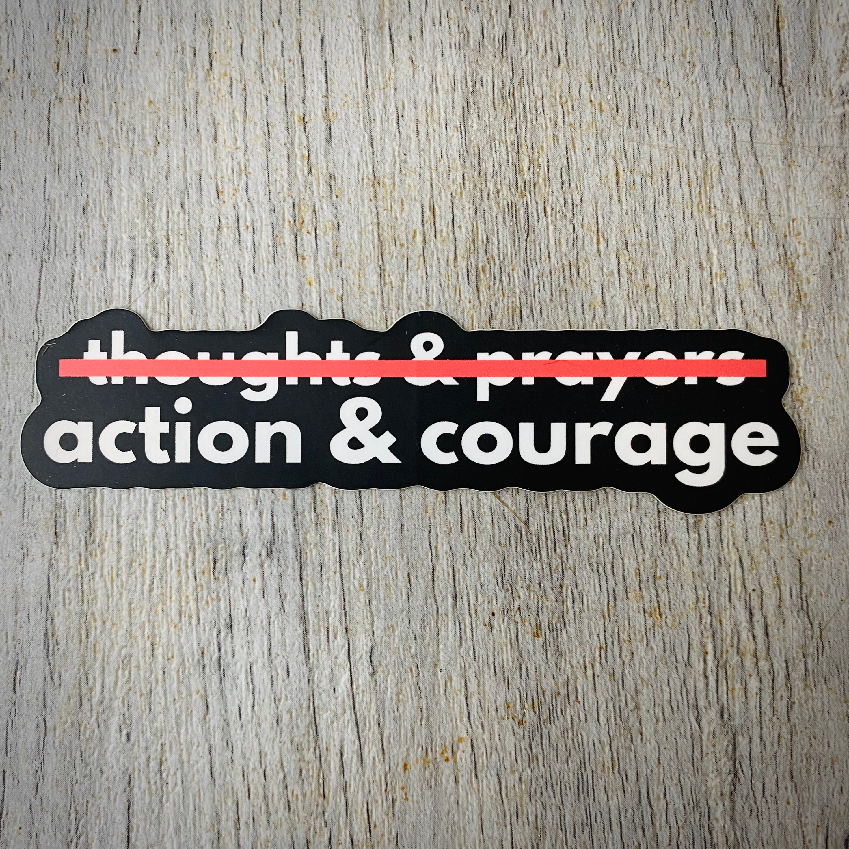 Action & Courage | Sticker