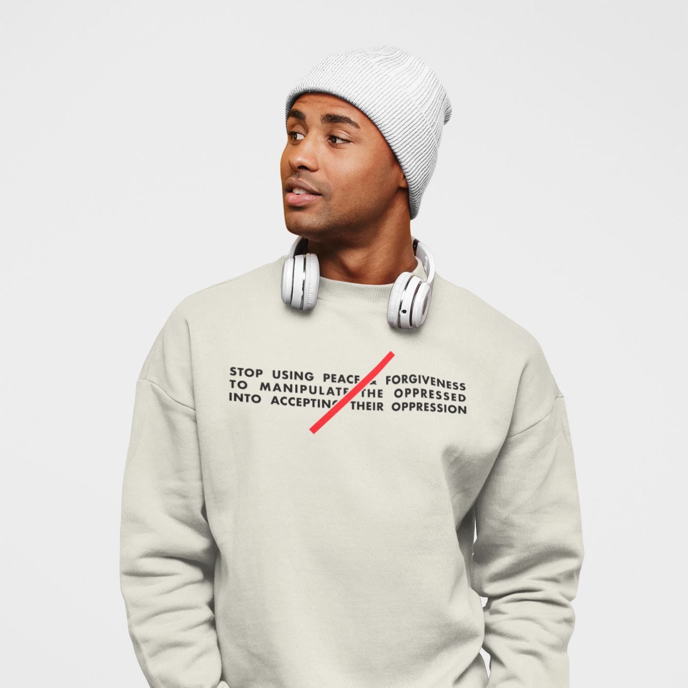 Stop | Unisex Sweatshirt