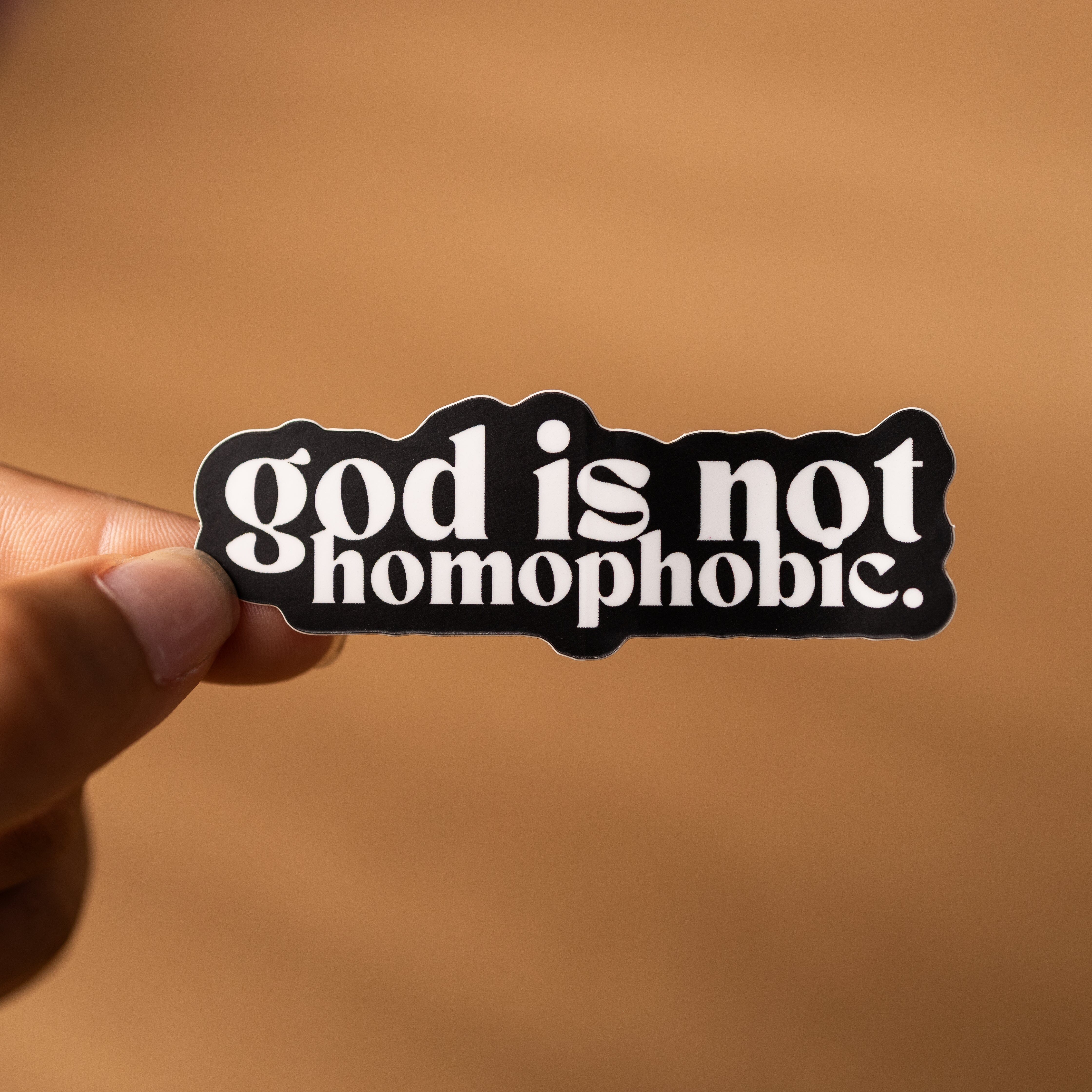 God is Not Homophobic | Sticker