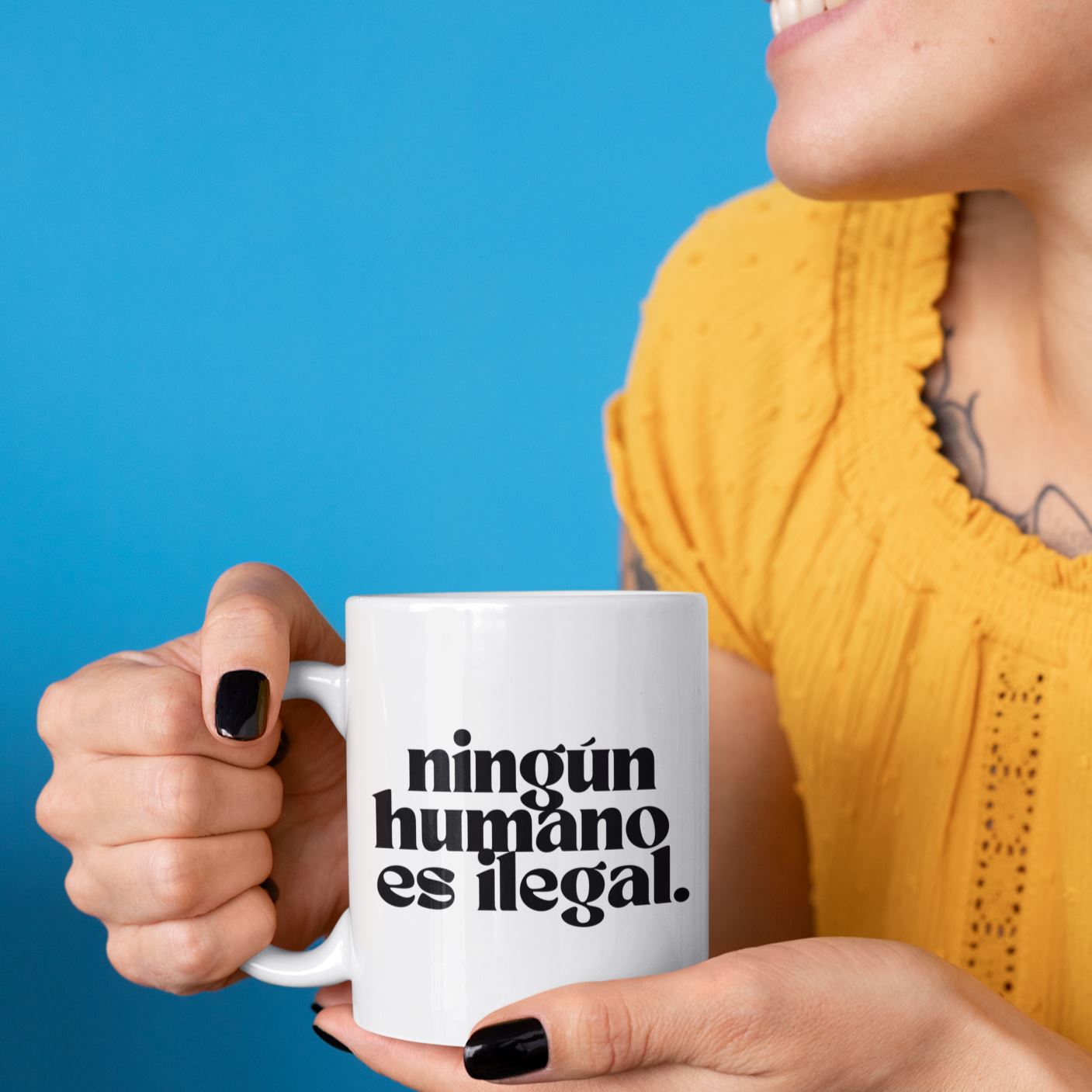 Ningún Humano Es Ilegal | Taza