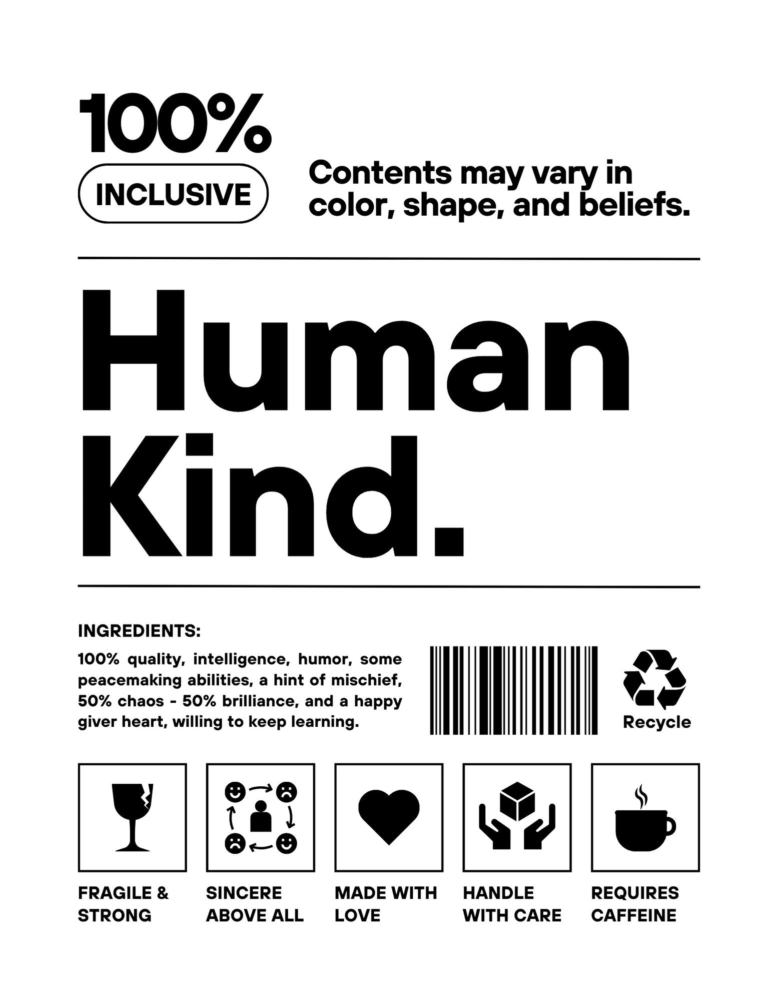 Human Kind | Sticker