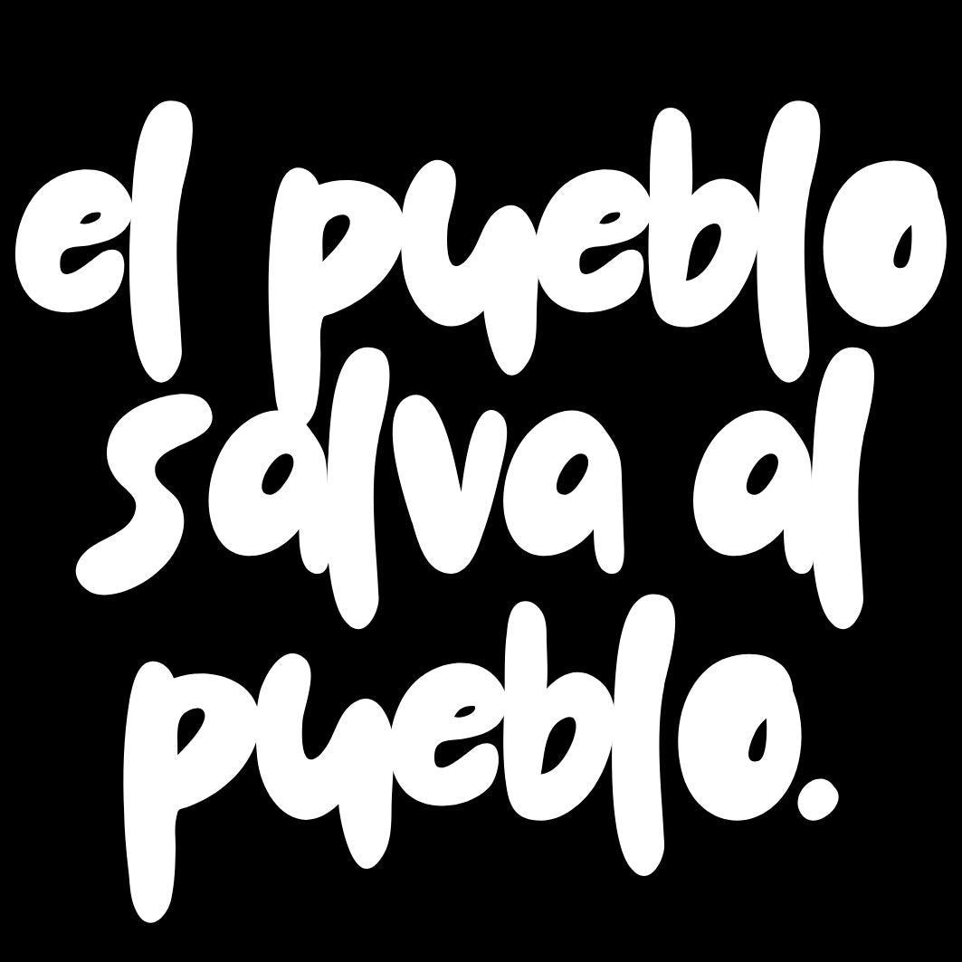 El Pueblo Salva al Pueblo | Sticker