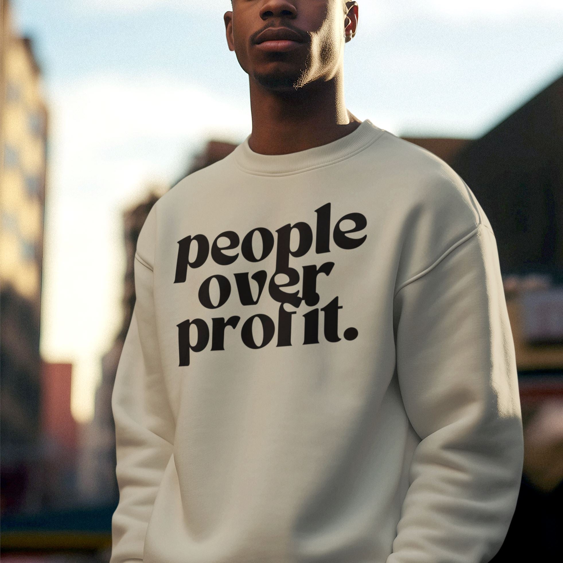 People Over Profit | Unisex Sweatshirts