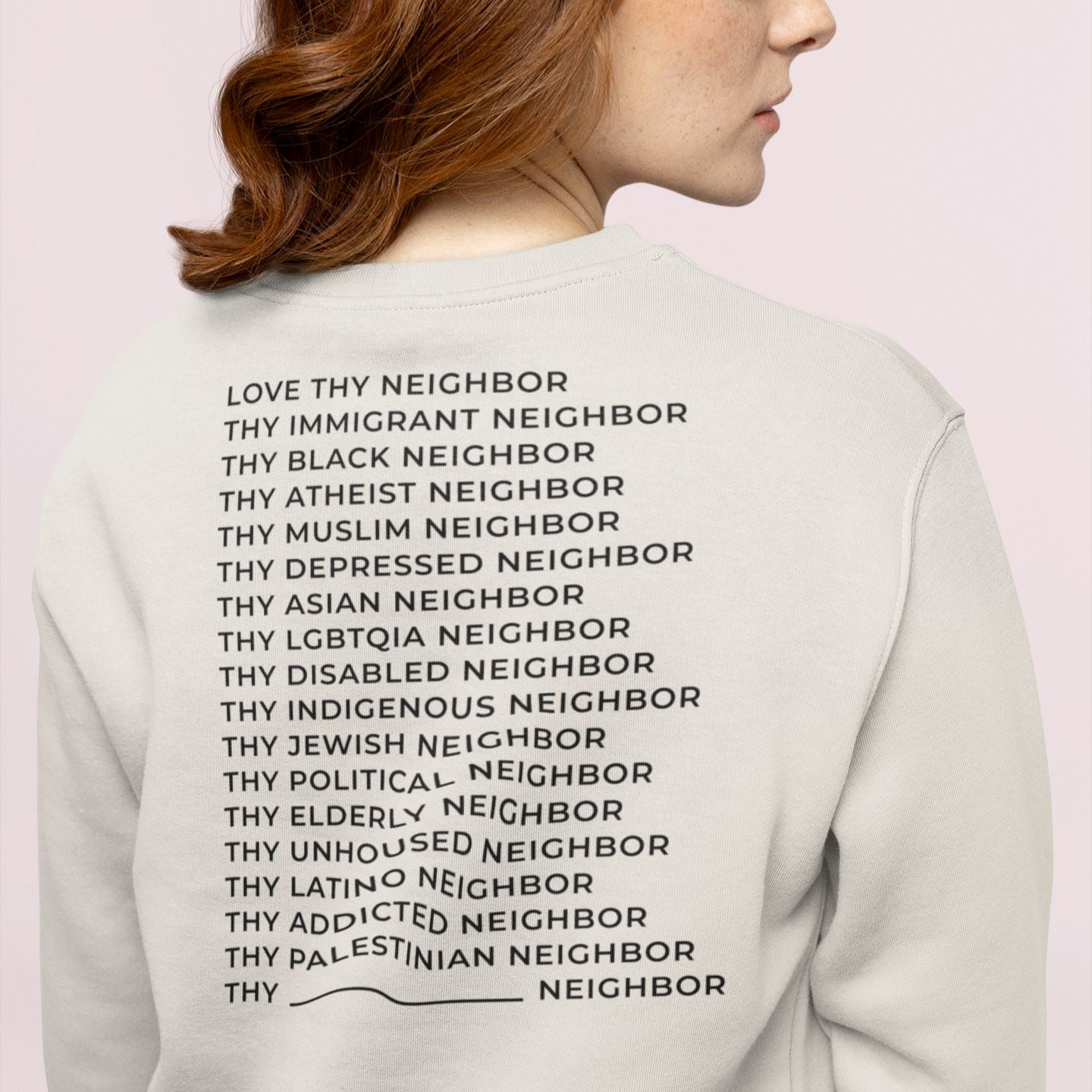 Edición especial Love Thy ______ | Sudadera unisex