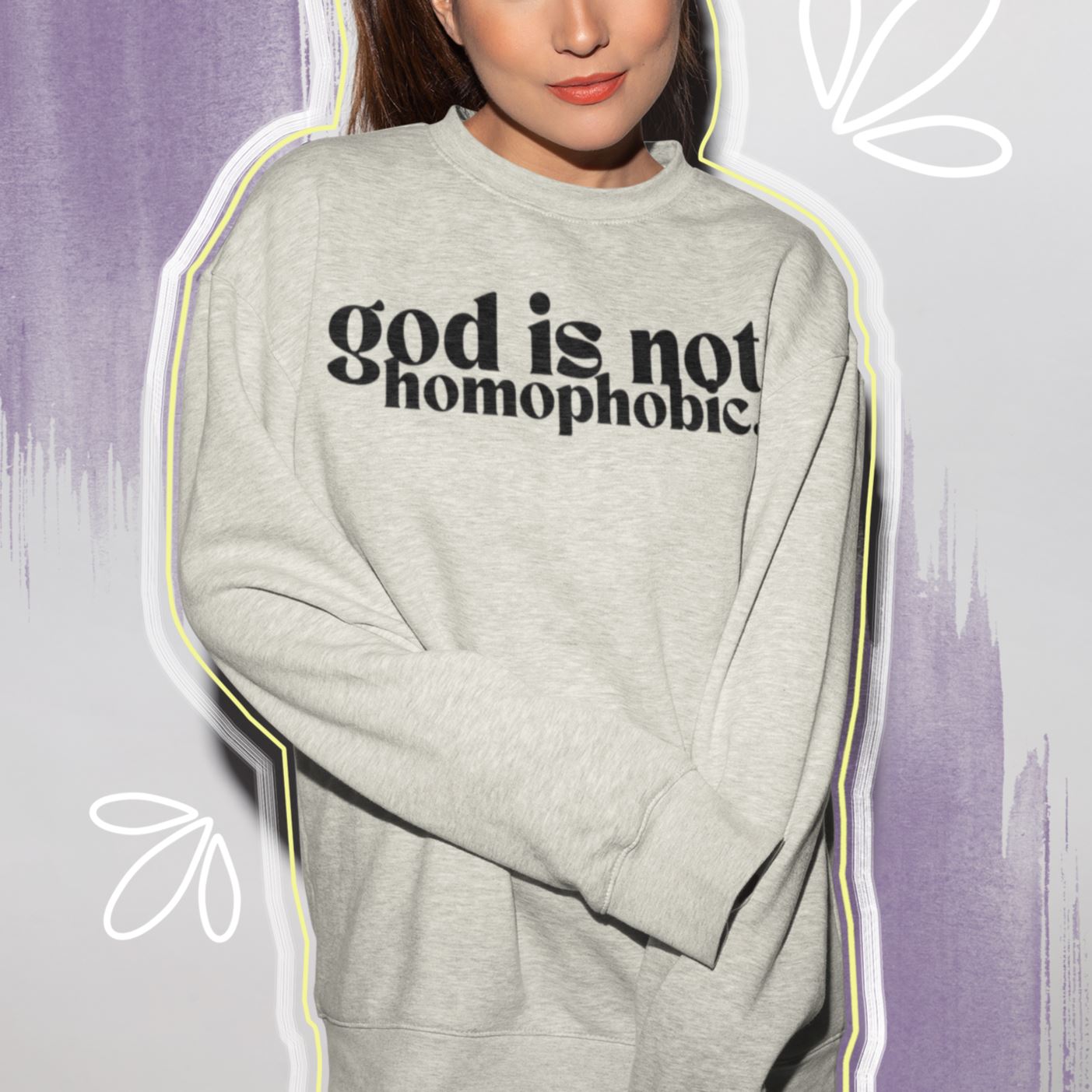 God is Not Homophobic | Unisex Sweatshirt