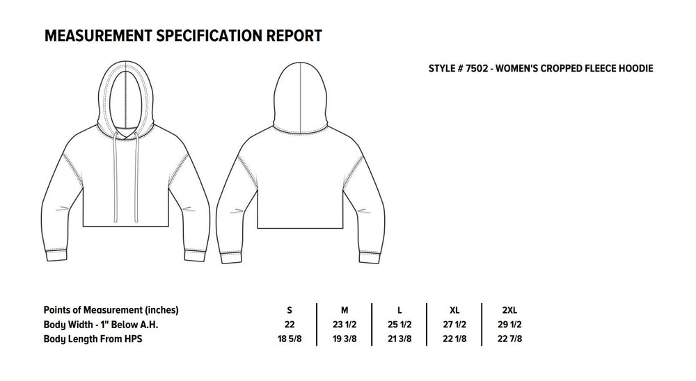 It's Ok | Women's Crop Hoodie