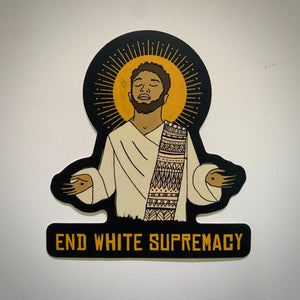 End White Supremacy  | Sticker