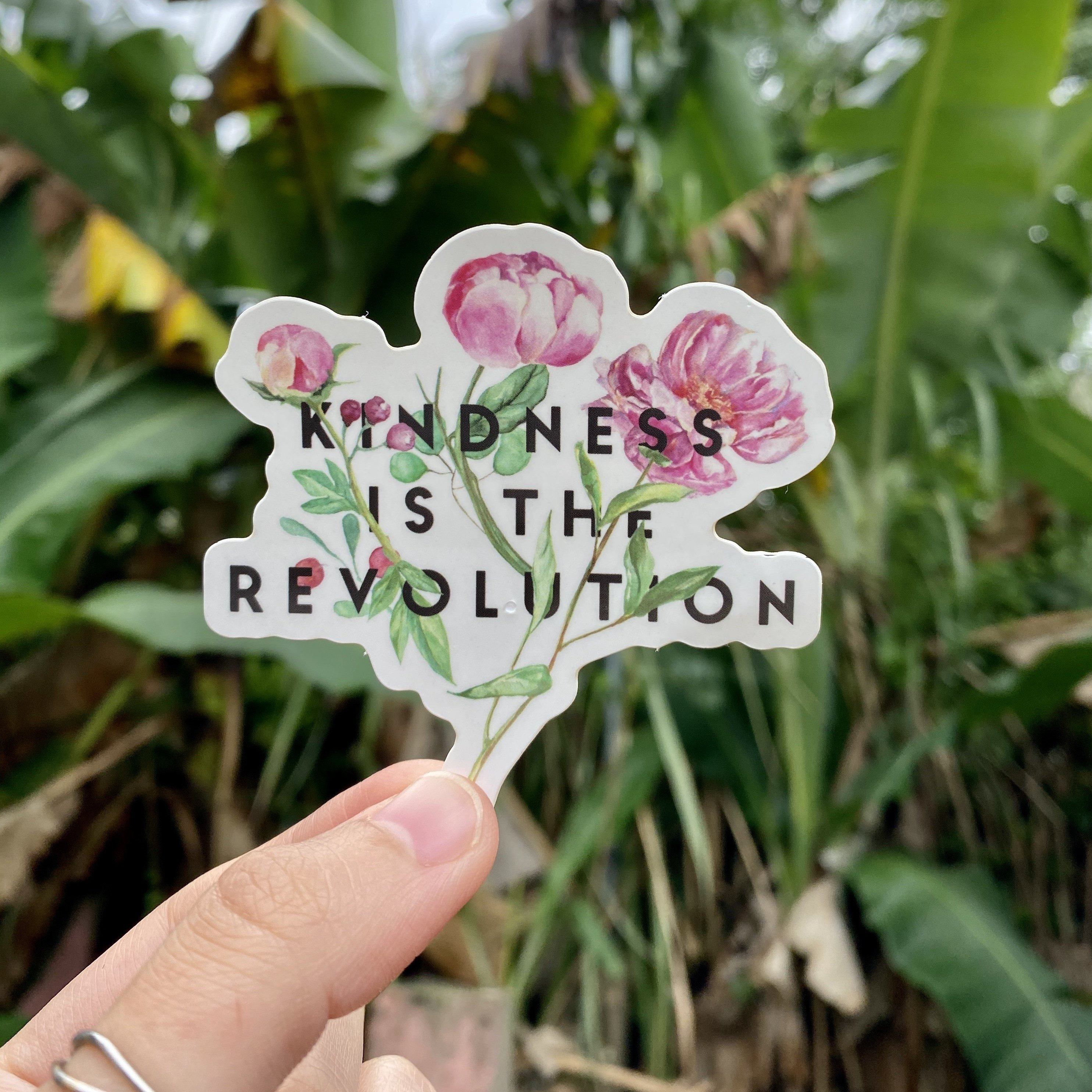 La bondad es la revolución | Pegatina