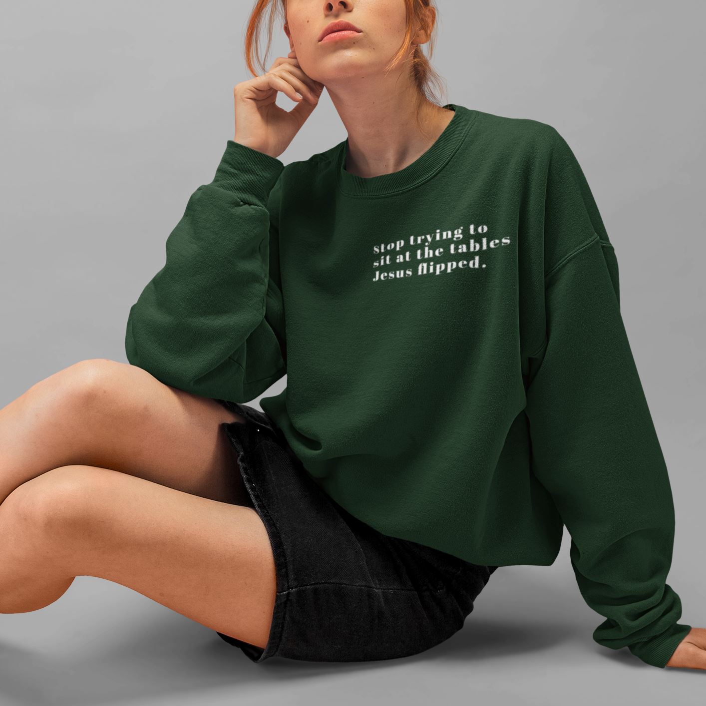 Stop Trying To Sit | Unisex Sweatshirts