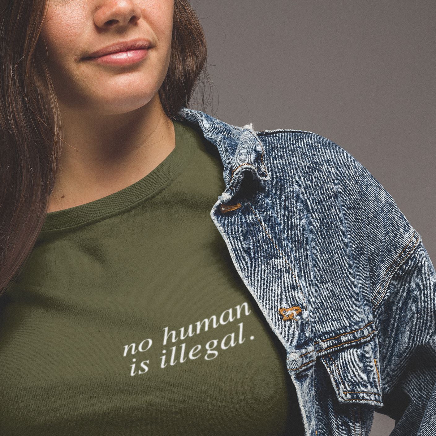 No Human Is Illegal | We Welcome Unisex T-Shirt