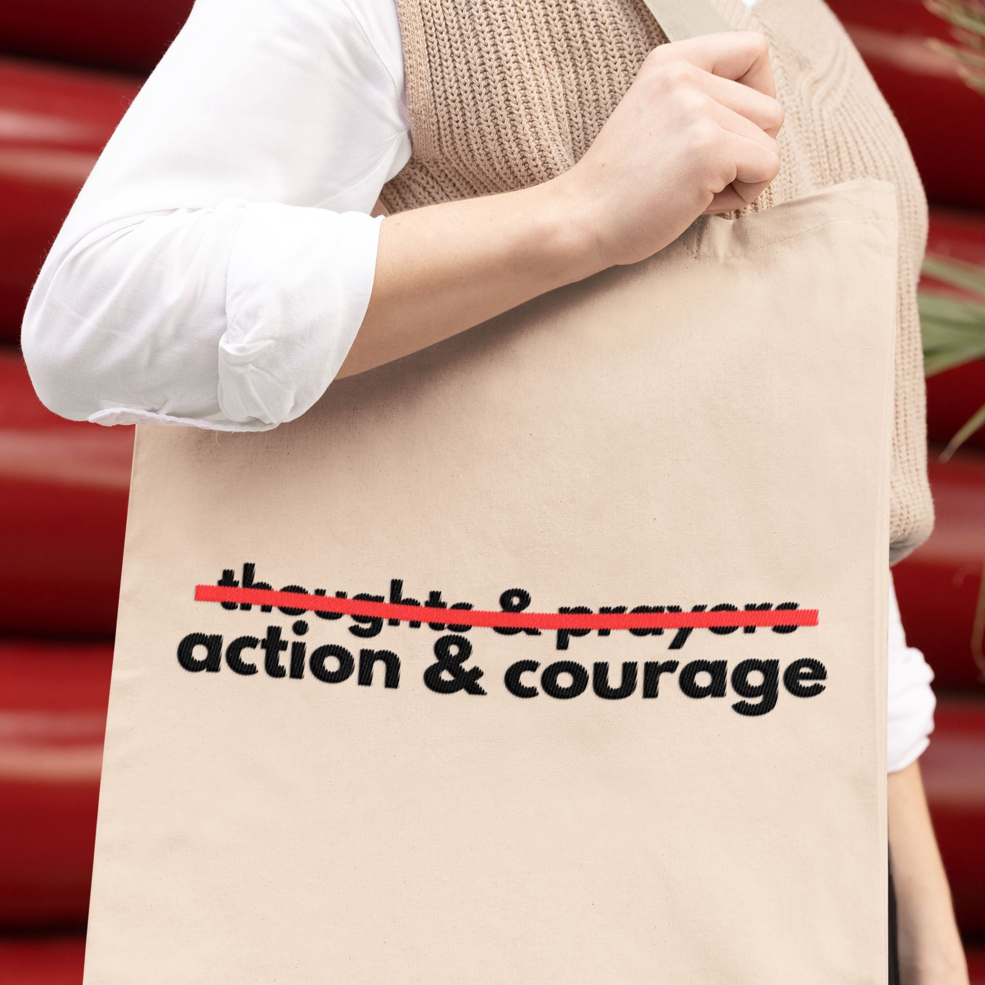 Action & Courage | Tote Bag