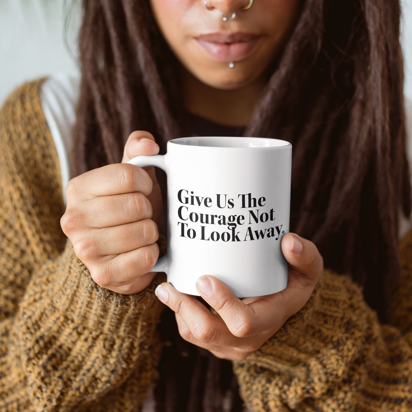 Give Us The Courage | World Relief Mug