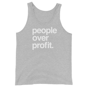 People Over Profit | Unisex Tank Tops