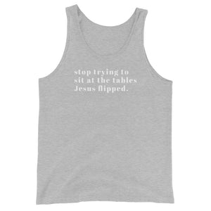 Stop Trying | Unisex Tank Tops