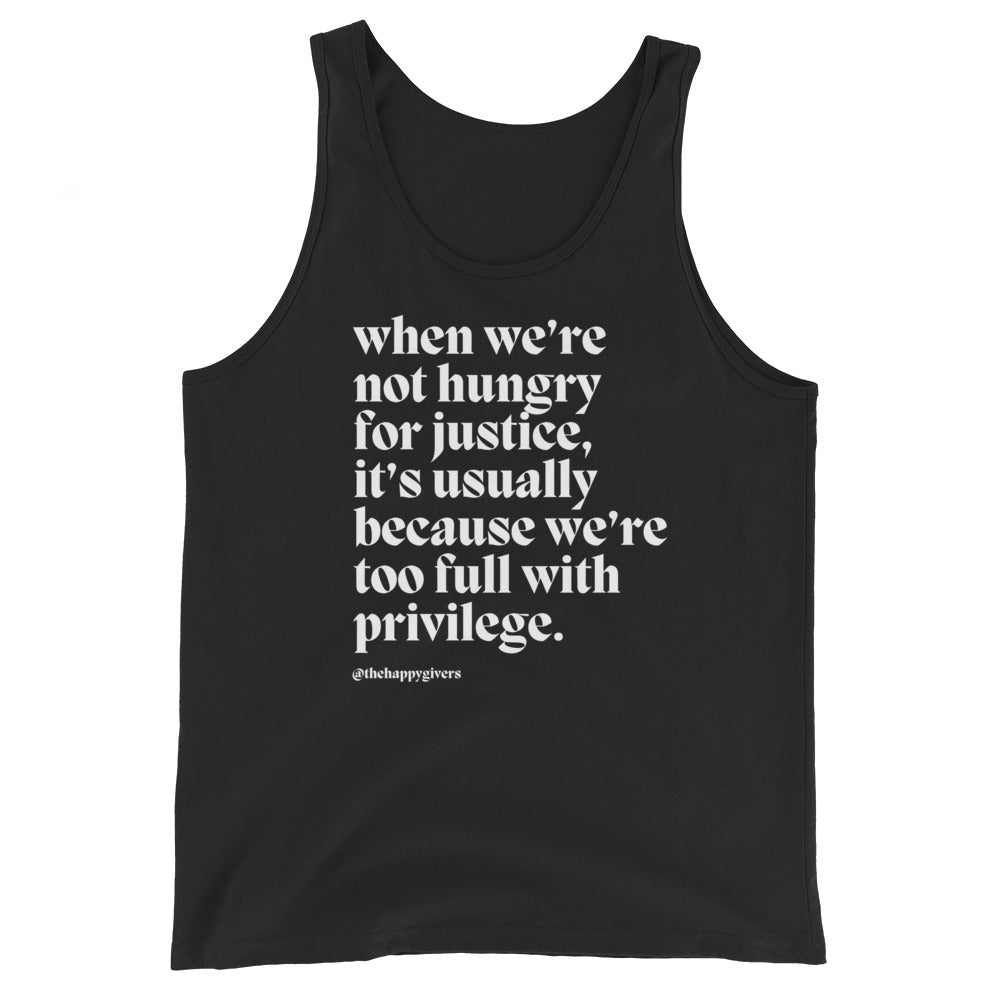 Hungry For Justice | Unisex Tank Top