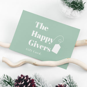 The Happy Gift Card (Shipped)