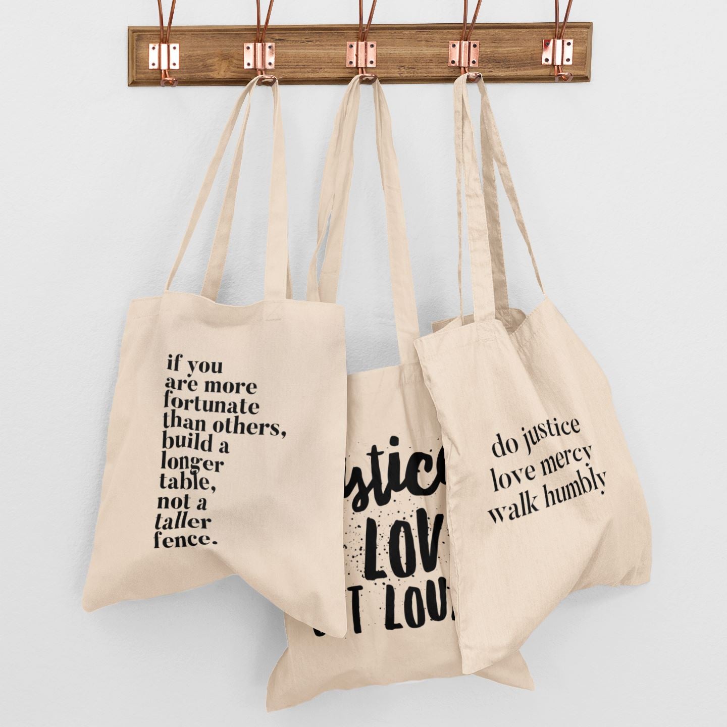 Money Can't Buy Happiness – Crafts/Yarn Tote Bag