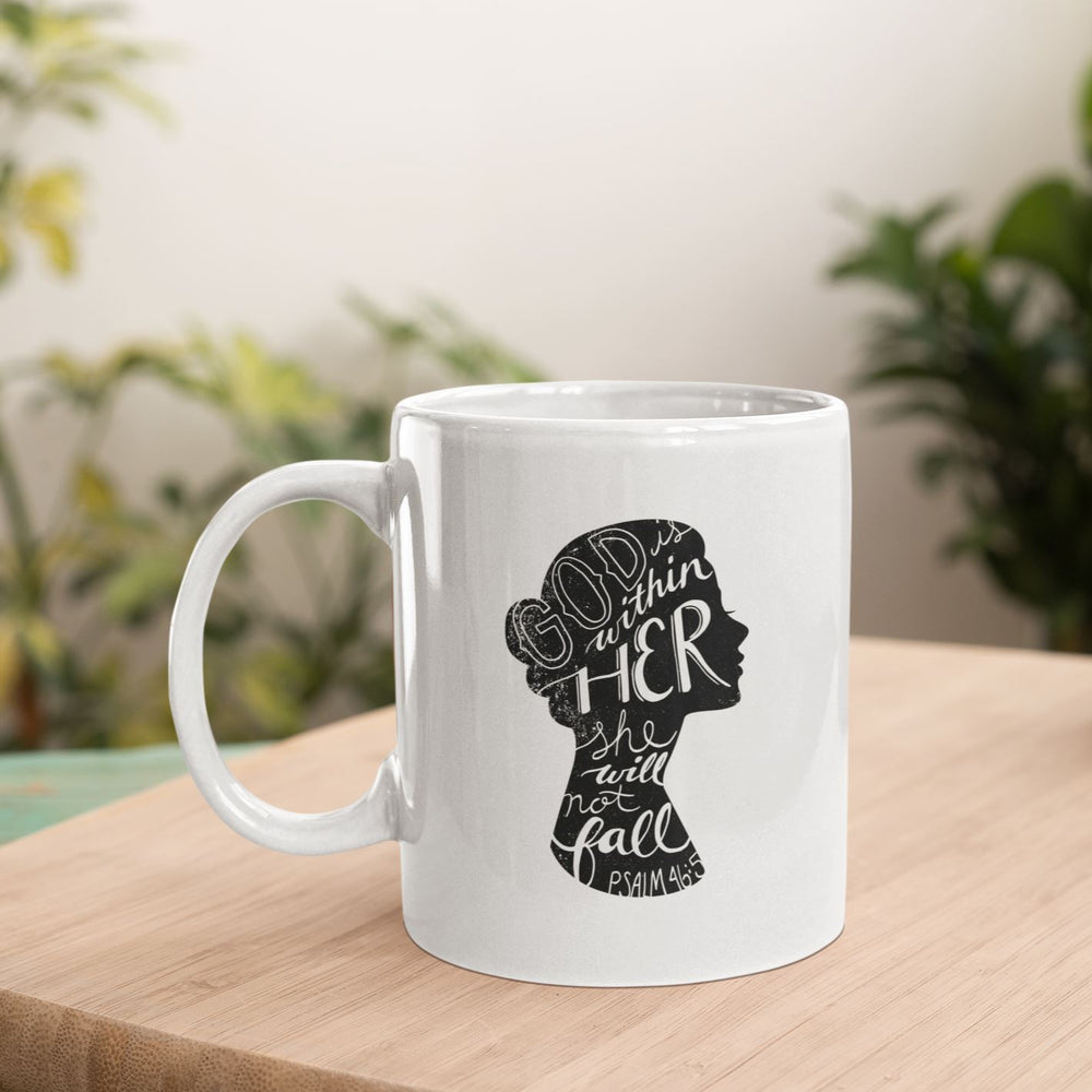 
            
                Load image into Gallery viewer, God Is Within Her | Mug
            
        