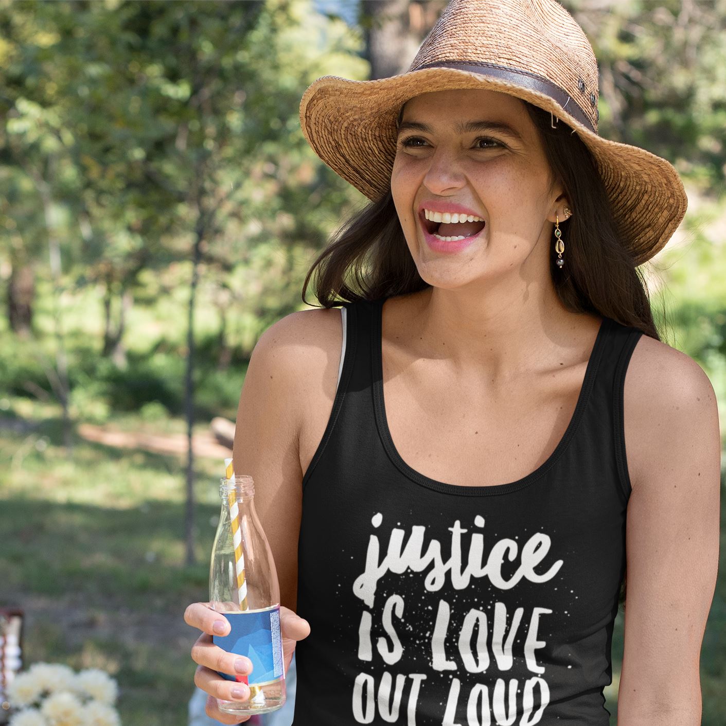 Justice Is Love Out Loud | Women's Tank Top