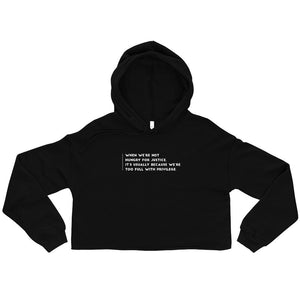 
            
                Load image into Gallery viewer, Hungry For Justice | Women&amp;#39;s Crop Hoodie
            
        