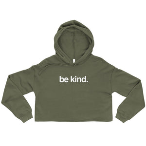 
            
                Cargar imagen en el visor de la galería, Be Kind | Women&amp;#39;s Crop Hoodie
            
        