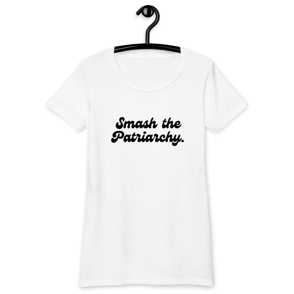 
            
                Load image into Gallery viewer, Smash The Patriarchy | Women’s Fitted T-shirt
            
        